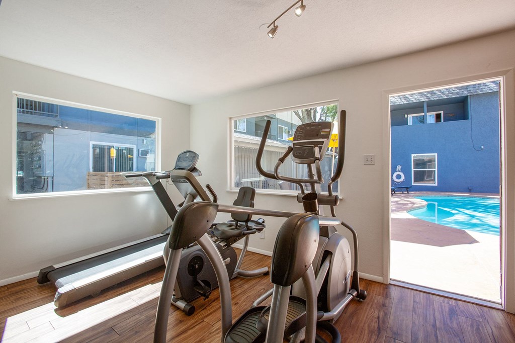 Cardio Equipment at Encanto Lofts in Albuquerque New Mexico